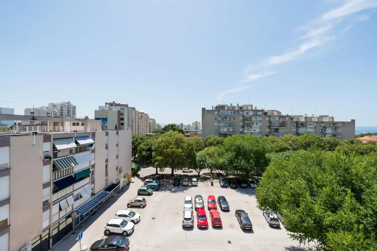 Modern 90 M2 Apt With Balcony W The Sea View Split 0*,  Croatia